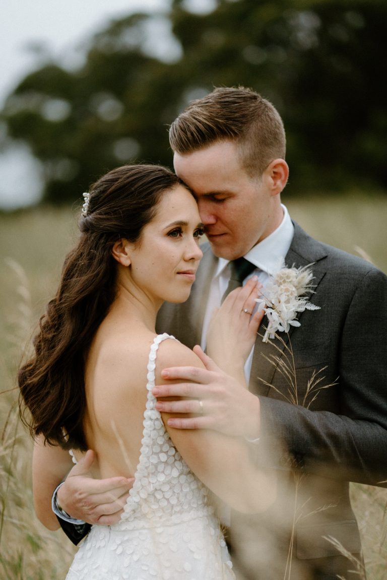 Shona & Fergus’ Intimate Mali Brae Farm Wedding